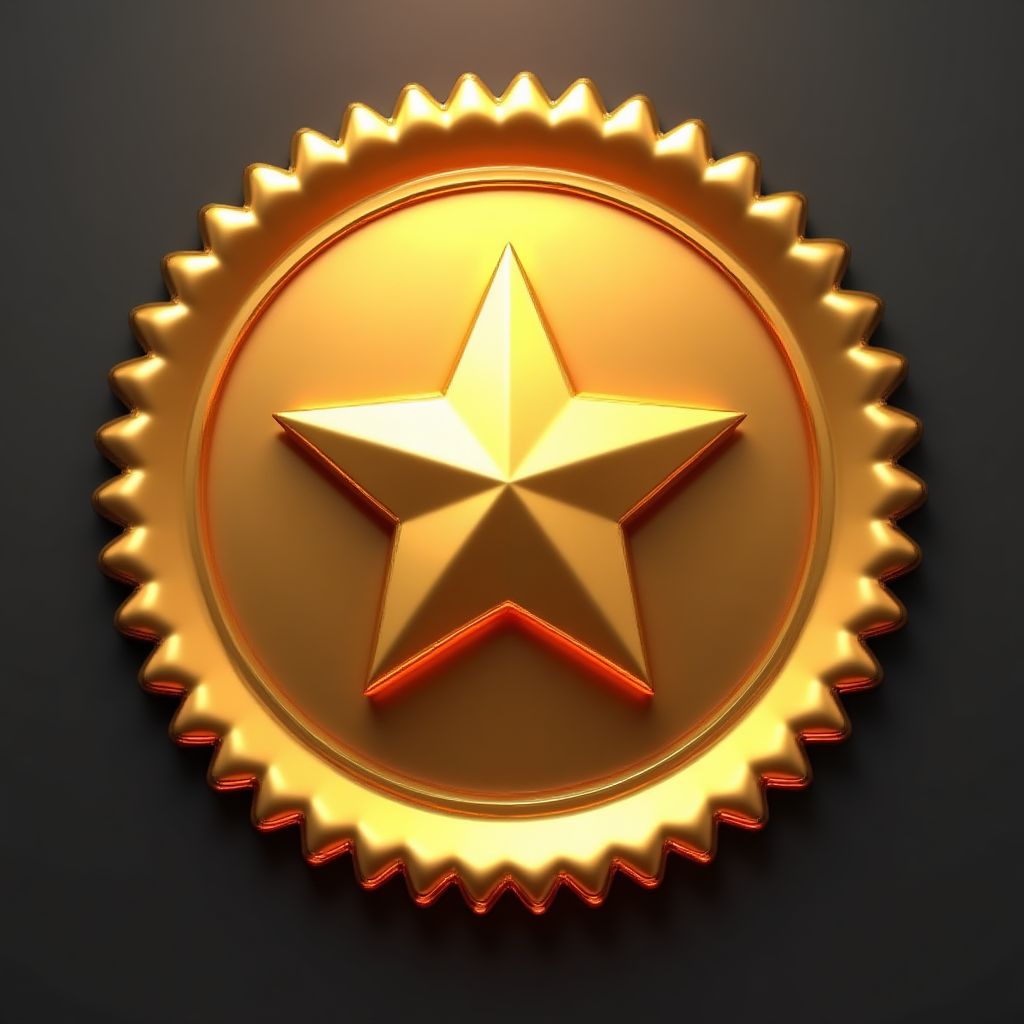 Ícono de calidad